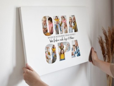 Fotoleinwand für Großeltern