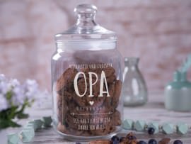 Keksglas für Opa