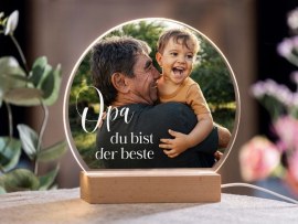 LED-Lampe Geschenk Opa