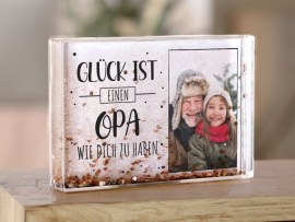 Schüttelrahmen Geschenkidee Opa