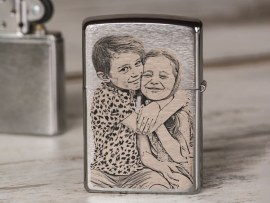 Zippo Feuerzeug mit Foto