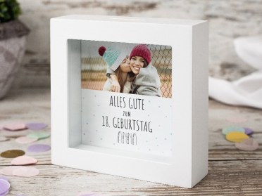 Bidlerrahmen-Spardose