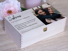 Geschenkbox aus Holz