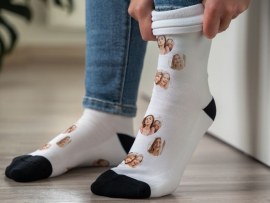 Bedruckte Socken