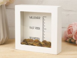 Bilderrahmen-Spardose