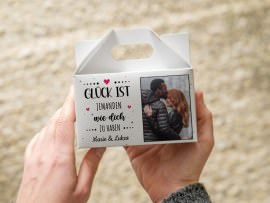 Süßigkeitenbox mit Foto