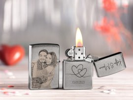 Graviertes Zippo Geschenk Jahrestag für ihn