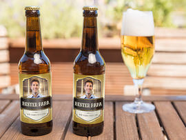 Personalisierbare Bieretiketten
