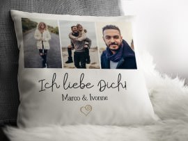 Kissen als Männergeschenk
