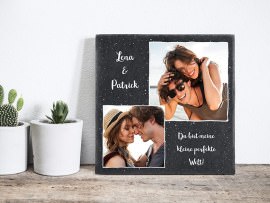 Schieferplatte Geschenk für Männer
