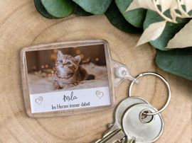 Schlüsselanhänger als Andenken an verstorbene Tiere