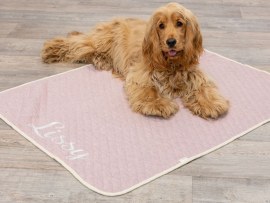 Bestickte Decke für Hunde