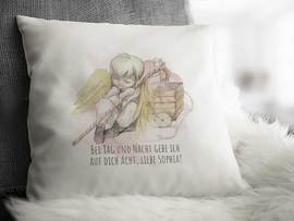 Fotokissen viel Glück Geschenk