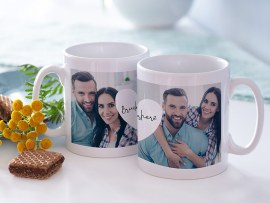 Fototasse als Geschenk zum Einzug