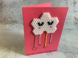 DIY Karte zur Geburt