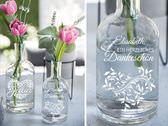 Gravierte Flasche