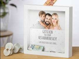 Bilderrahmen Spardose