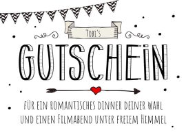 Kostenlose Gutscheinvorlagen - DIY Gutscheine | Personello