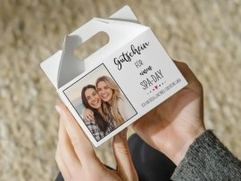 Süßigkeitenbox als Gutschein