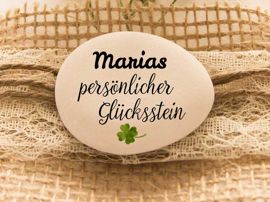 Fotostein als persönlicher Glücksbringer