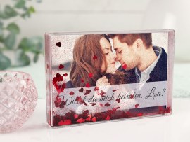 Schüttelrahmen Willst du mich heiraten?