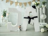 DIY Hochzeitsgeschenk Dekobuchstaben