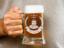 Bierkrug Geschenk für Trauzeuge