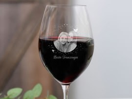 Weinglas Dankeschön Trauzeugin