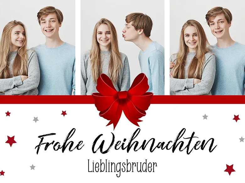 Foto-Adventskalender für den Bruder