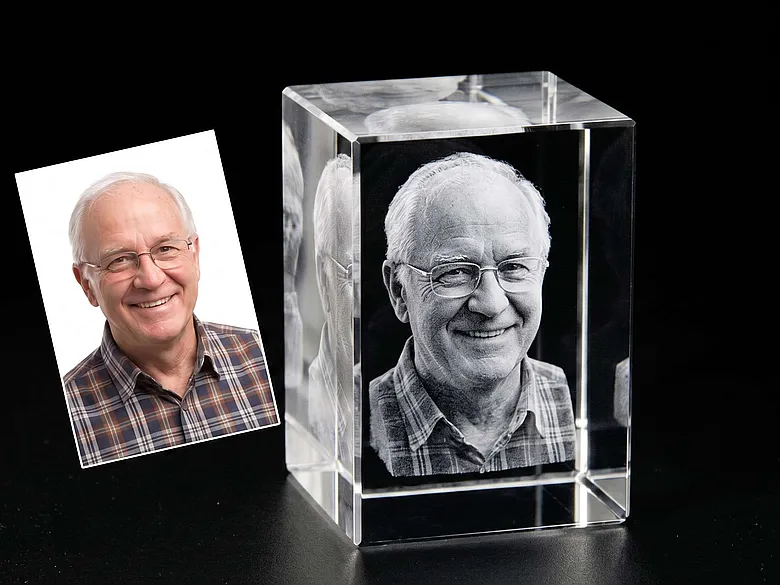 Beispielbild 3D-Glasfoto