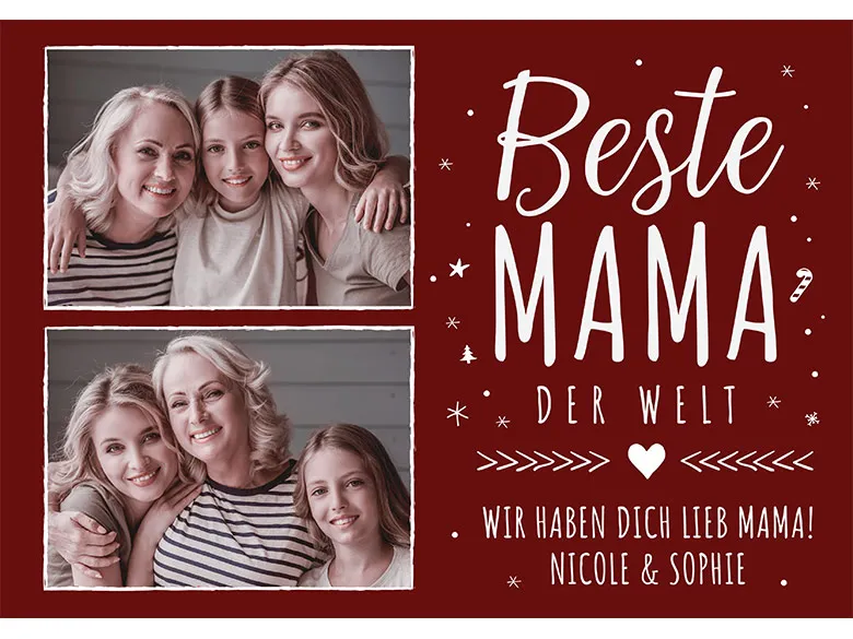 Foto- Adventskalender für Mama