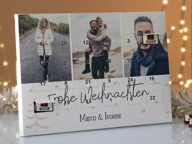 Foto-Adventskalender für Verliebte