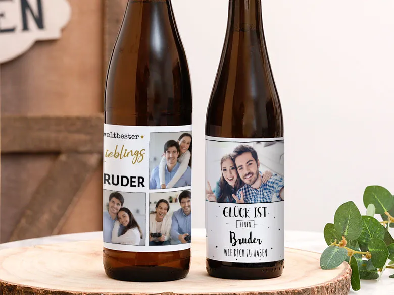 Personalisierte Bieretiketten