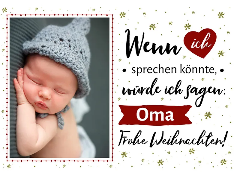 Personalisierter Adventskalender für Oma