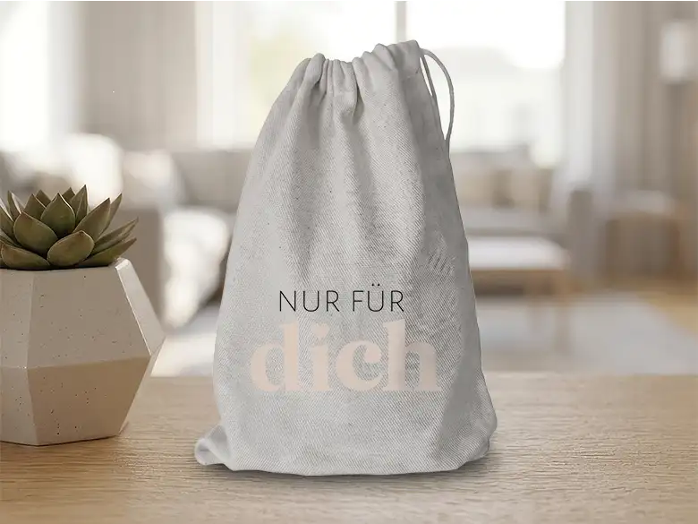 Geschenkbeutel Nur für dich