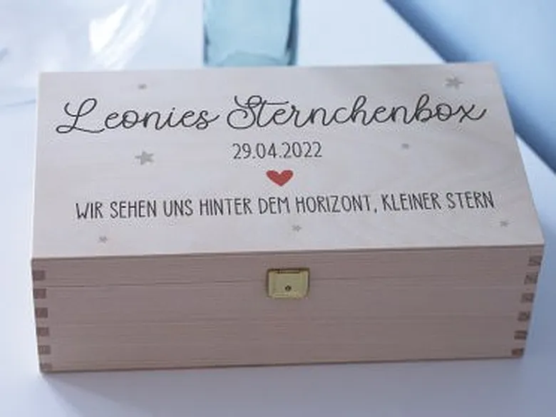 Sternenkinder-Erinnerungsbox