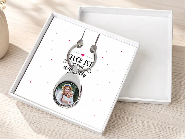 Geschenkschachtel für Schlüsselanhänger