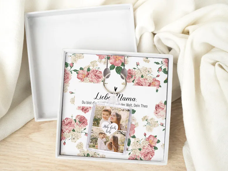 Geschenkschachtel für Schlüsselanhänger
