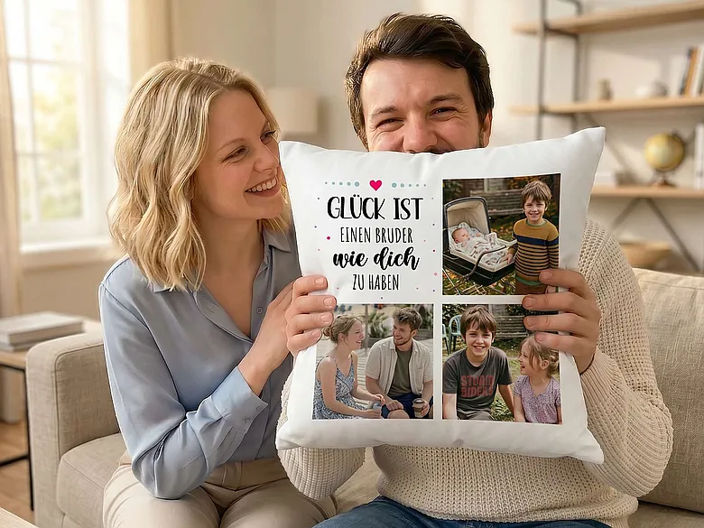 Fotokissen Bruder