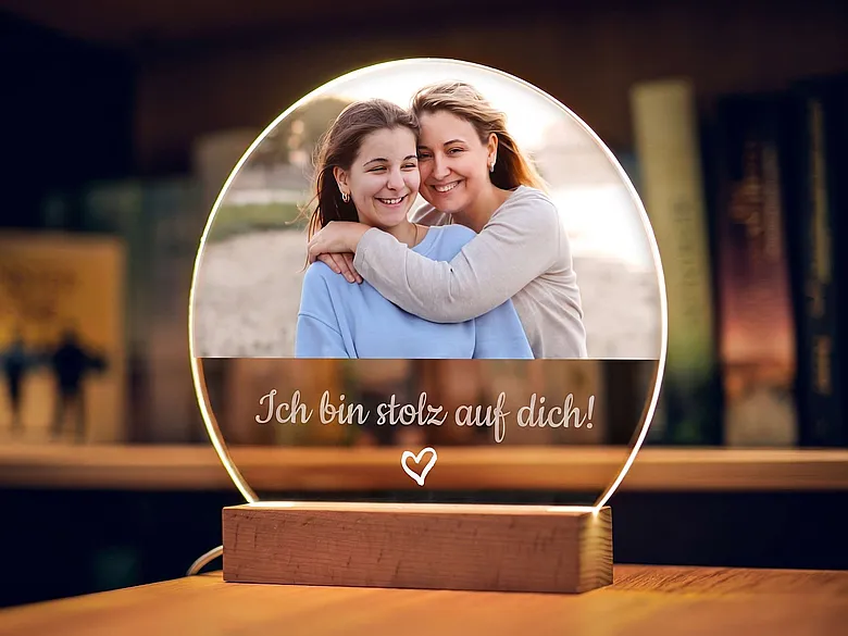  LED-Lampe als Geschenk für die Tochter