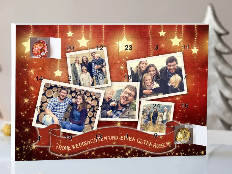 Premium-Adventskalender Familie