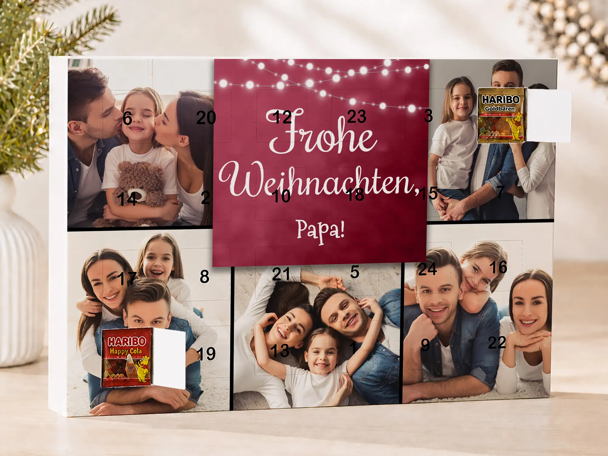 Adventskalender Motiv-Vorlage