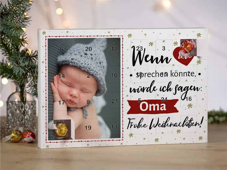 Premium-Adventskalender für Oma