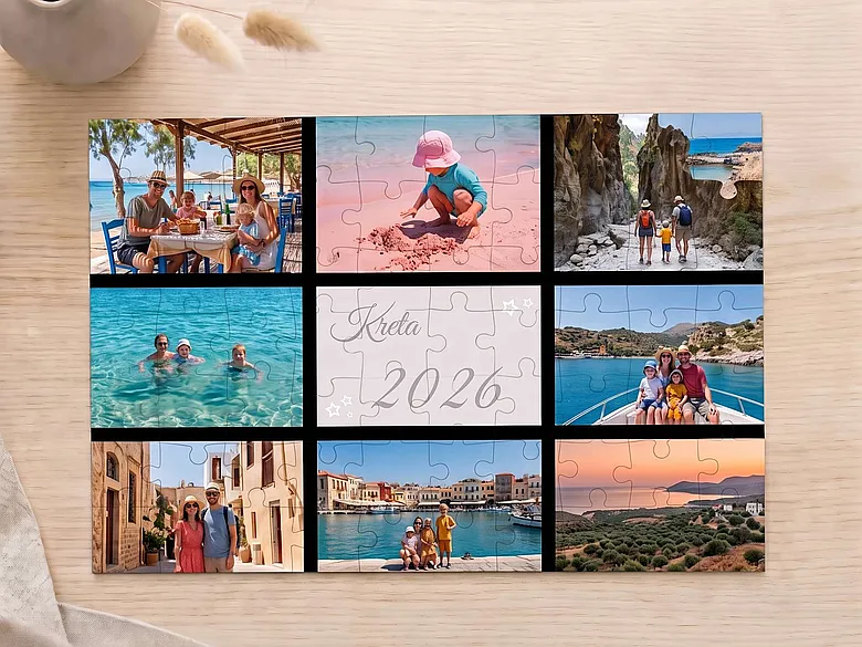 Puzzle mit eigenen Fotos