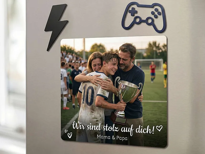 Retromagnet für Jugendliche