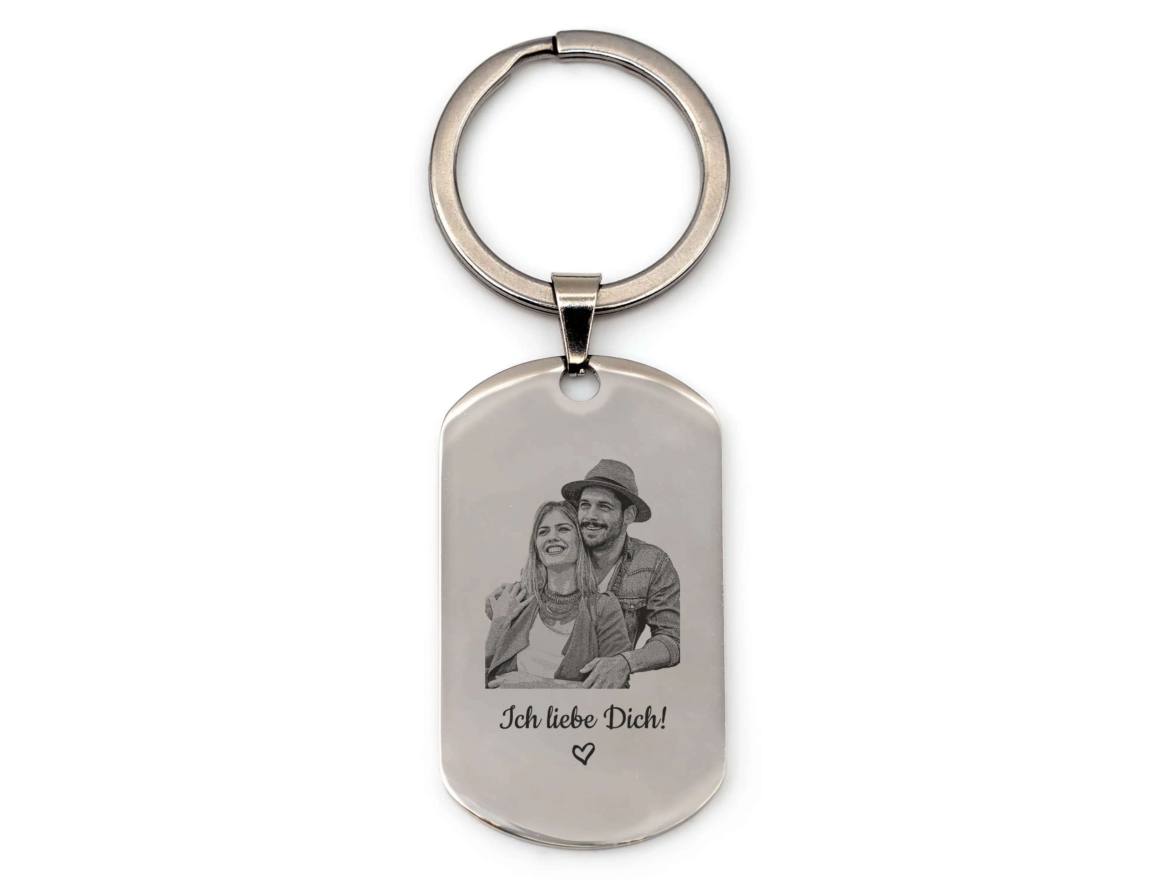 Schlüsselanhänger mit Gravur Motiv Liebe