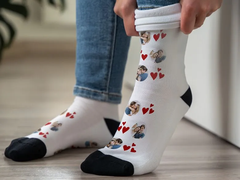 Foto-Socken