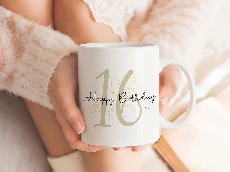 Tasse Geschenk zum 16. Geburtstag