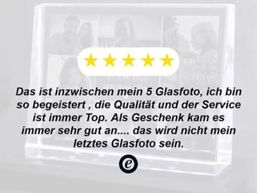 Trusted Shops Bewertung Glasfoto 2