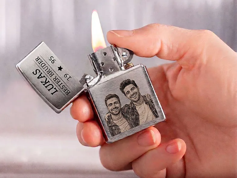 Bruder-Geschenk Zippo Feuerzeug